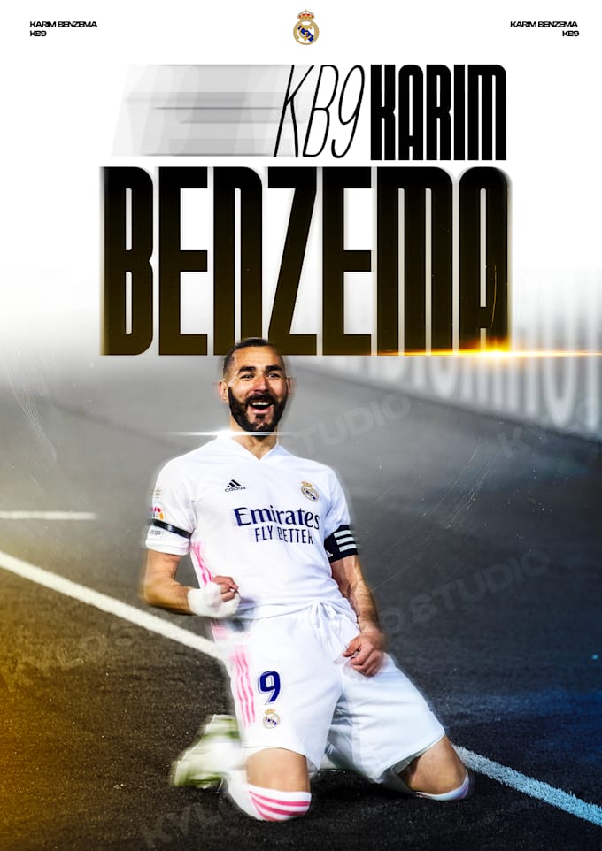 create a professional football poster