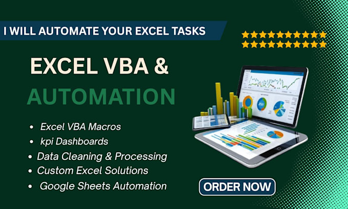 provide expert microsoft excel data analysis, formulas, and vba automation