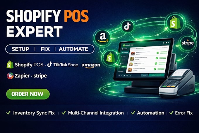 setup shopify pos square pos clover pos toast lightspeed pos integration pos app
