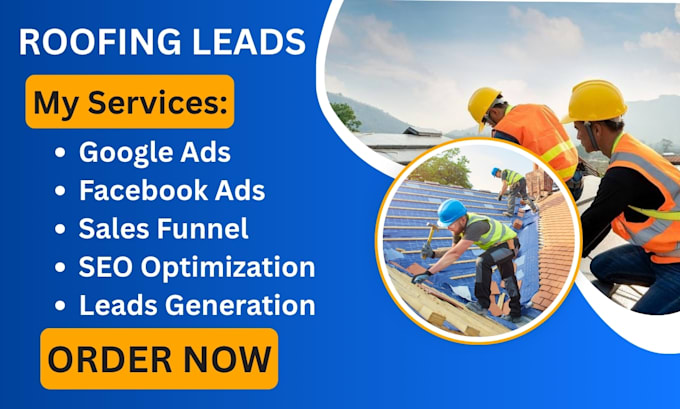 generate construction roofing leads, solar leads, roofing services leads