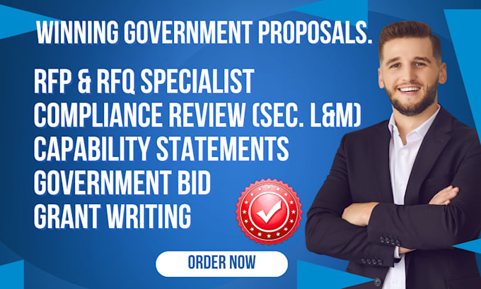 write winning government contract bid proposals rfp rfq grant application
