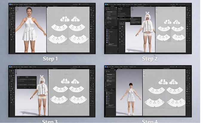 create sewing patterns for any garment with clo 3d and professional grading