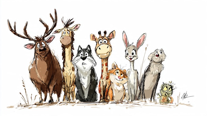 draw realistic animals in photoshop