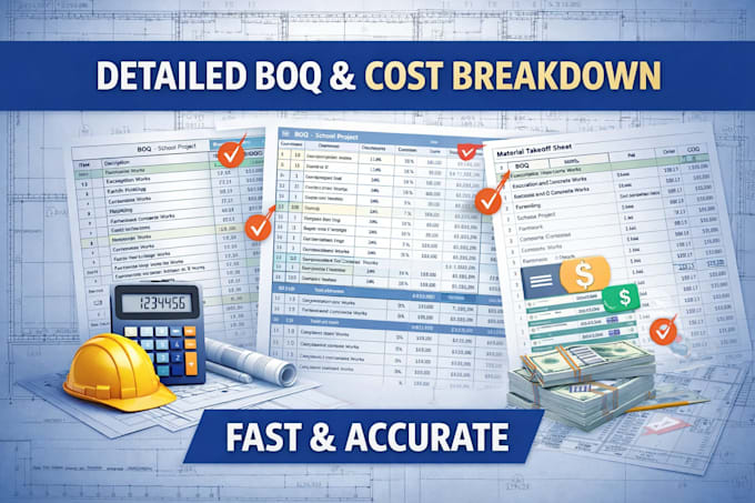 do accurate boq estimation and cost control