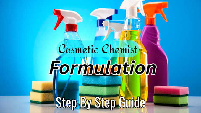 develop cosmetic laundry products formula as a cosmetic chemist formulation