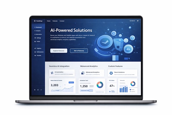 develop your ai powered app or website