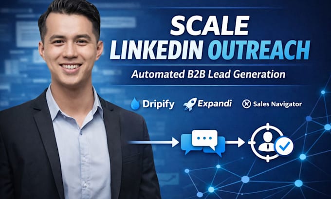 scale linkedin outreach automation with dripify for b2b leads