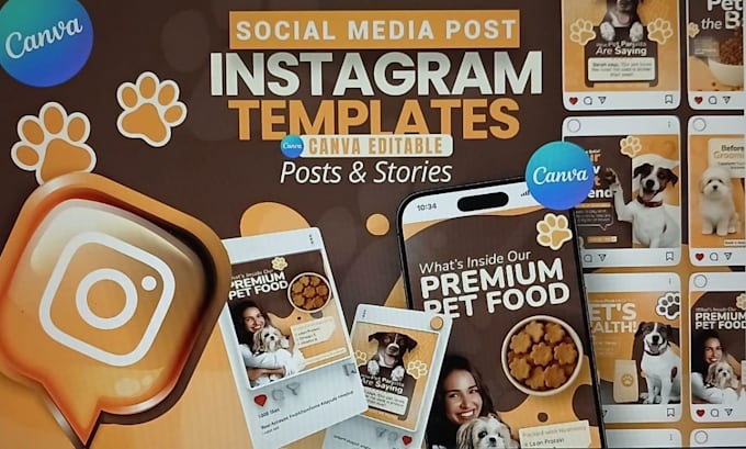 canva business post design