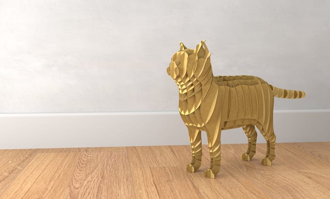 design papercraft or laser cut templates from your 3d idea