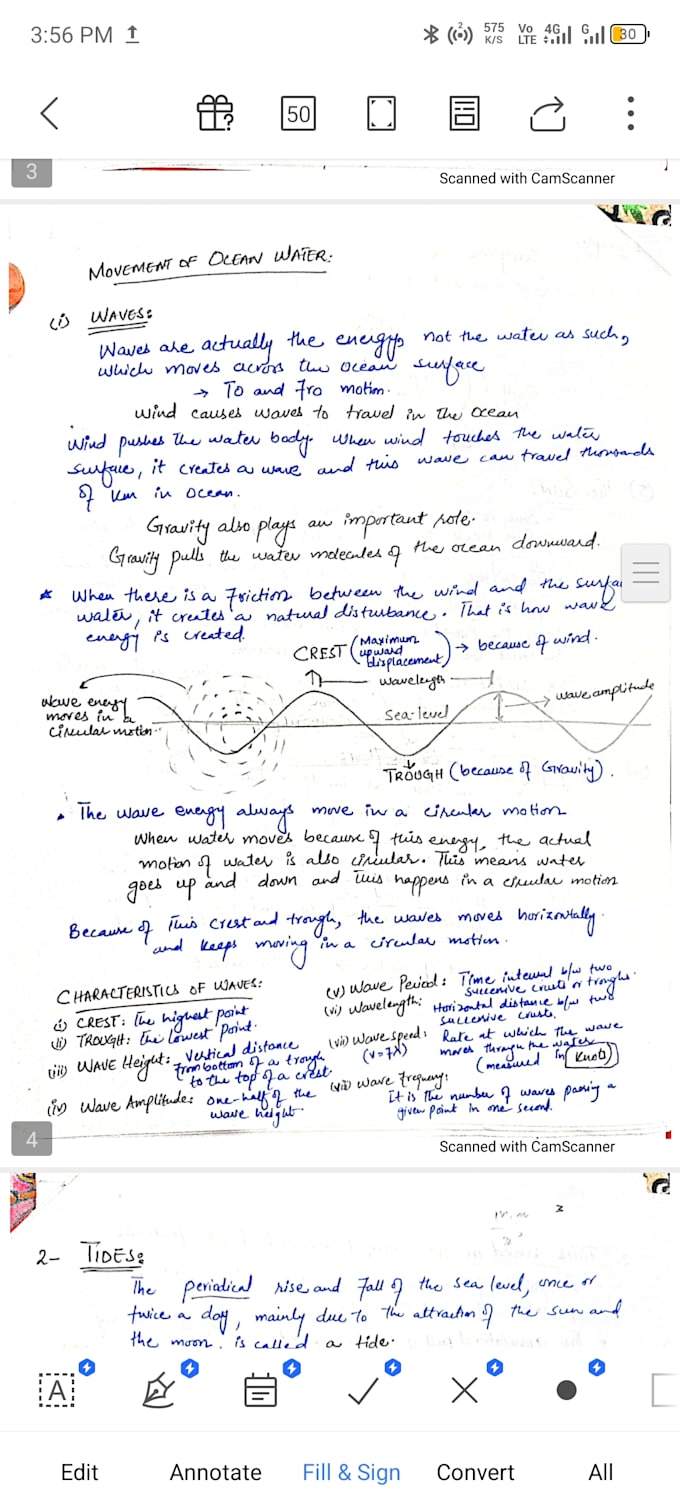 write handwrite notes, assignments, lectures and letters