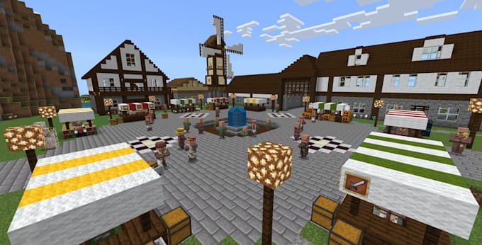 build stunning minecraft worlds, maps, and servers for you