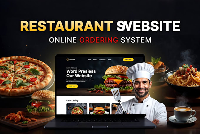 build, redesign restaurant, coffee, cafe wordpress website with ordering system