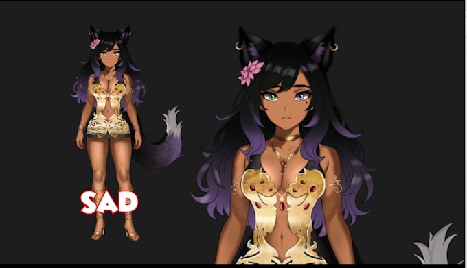 design and rig your live2d vtuber model for streaming with smooth face tracking