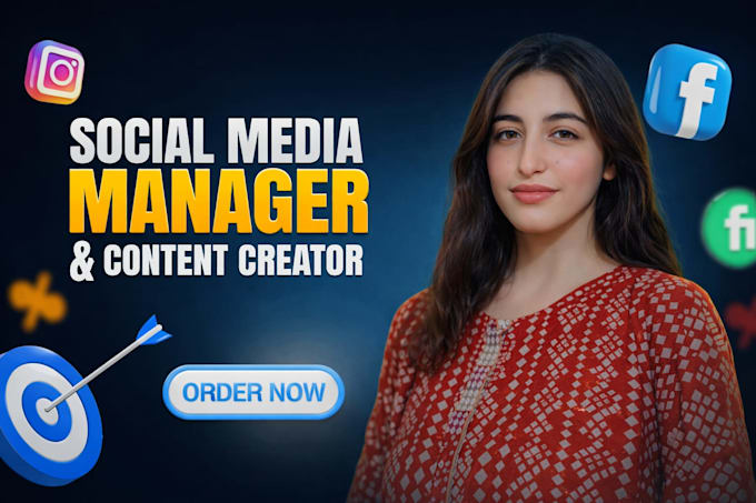 Modina Magner Be your social media manager social media marketing manager by ...