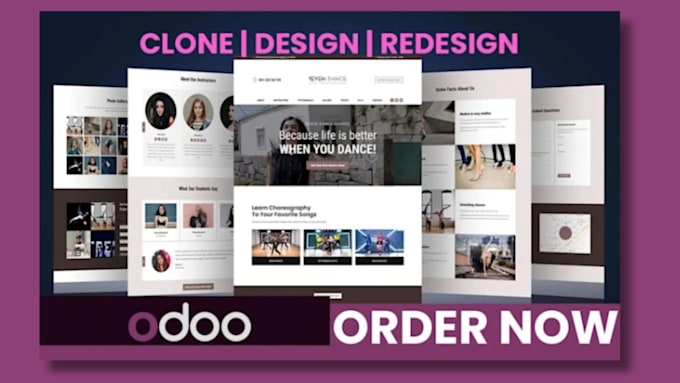set up, customize or migrate, maintain your odoo erp and ecommerce website