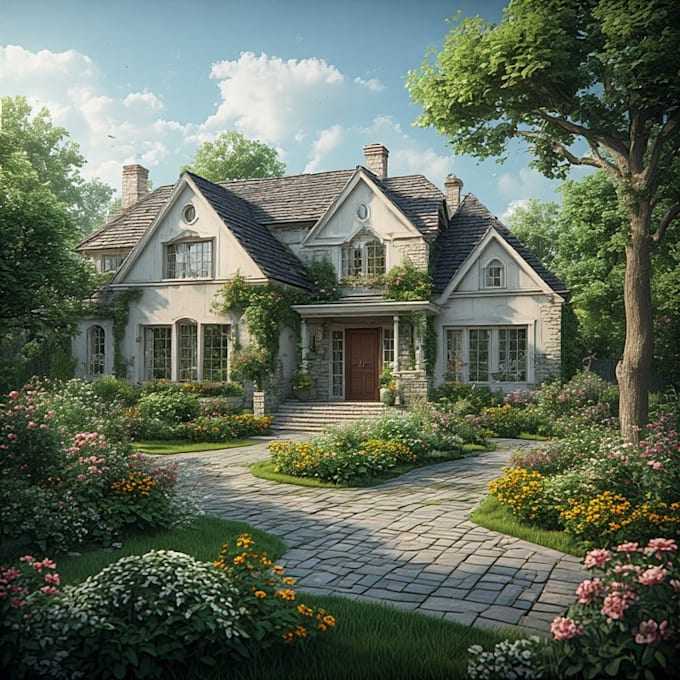 do landscape designing home garden high quality renderings