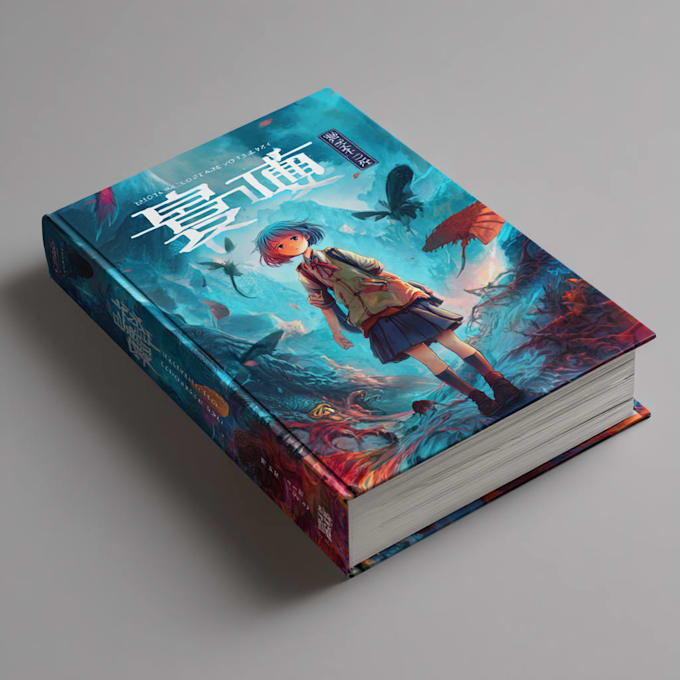 create a unique book cover design