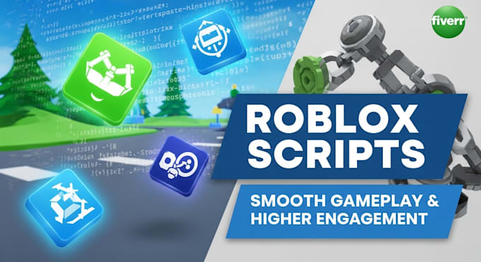 be your roblox programmer and scripter for roblox lua scripting  and fix bugs