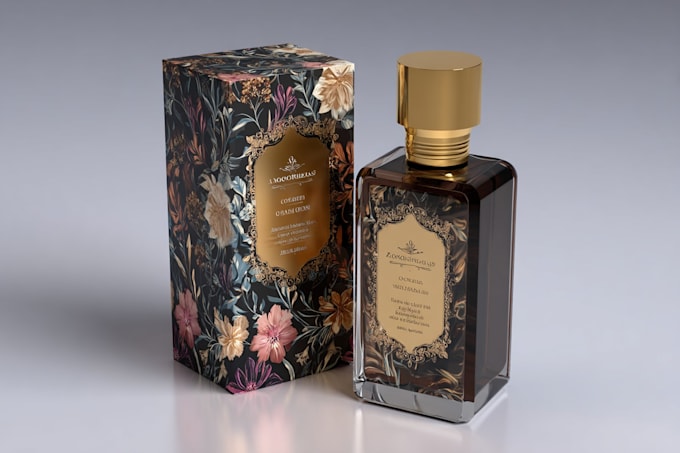create cosmetic packaging and skincare label design