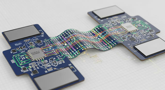 design pcb, rigid flex pcb and multilayer circuit board, schematic, wearable pcb