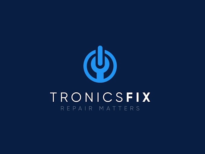 design professional tech, electronics and repair service logo