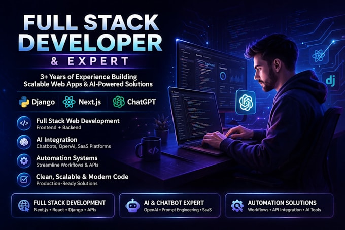 be your ai app developer, prompt engineer, django expert, web next js tutor