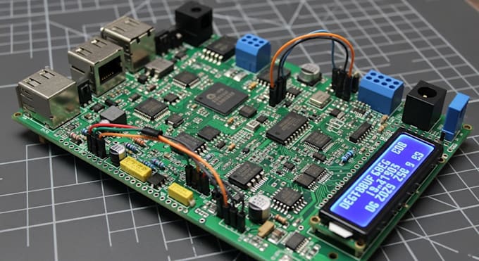 develop hardware prototype with pcb design and layout