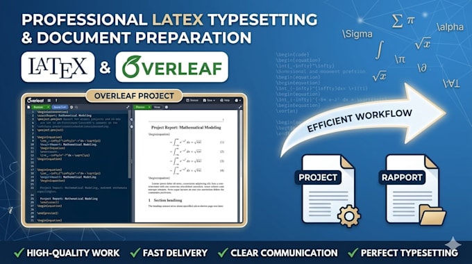 create   professional latex documents