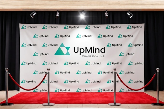 design a step and repeat or backdrop banner for you