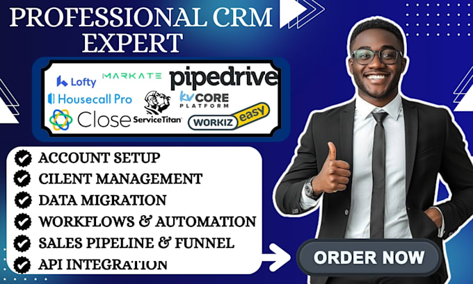 do kvcore servicetitan housecall pro pipedrive markate workiz close io crm lofty