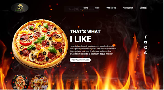 create responsive HTML CSS landing page