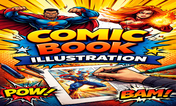 Do manga comic book illustration and custom character design by Fred ...