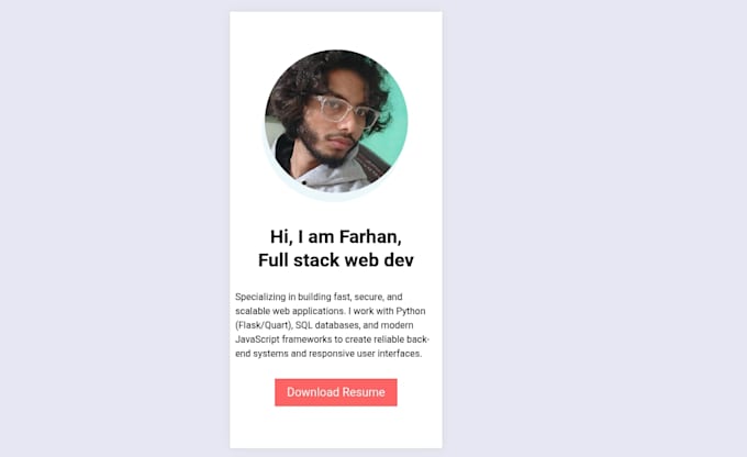build a responsive and modern front end website