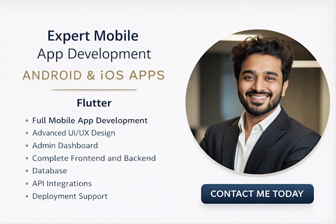 build custom mobile app development for business android ios app