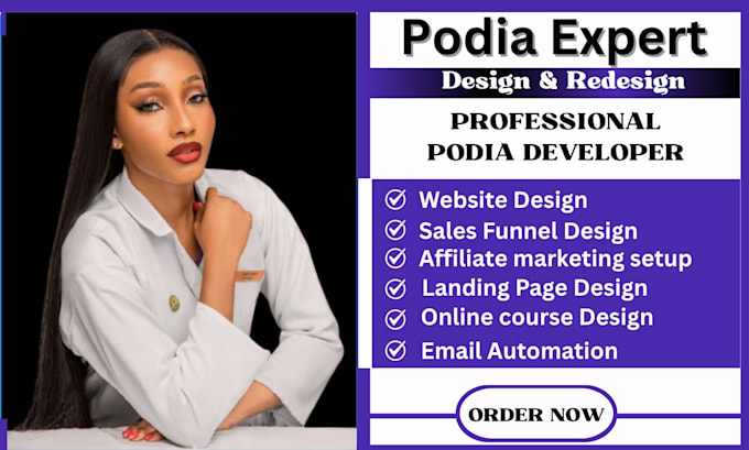 make podia, podia website, online course, teachable, course website