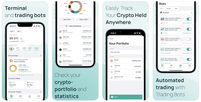 develop crypto trading bot saas platform like pionex, 3commas and cryptohopper