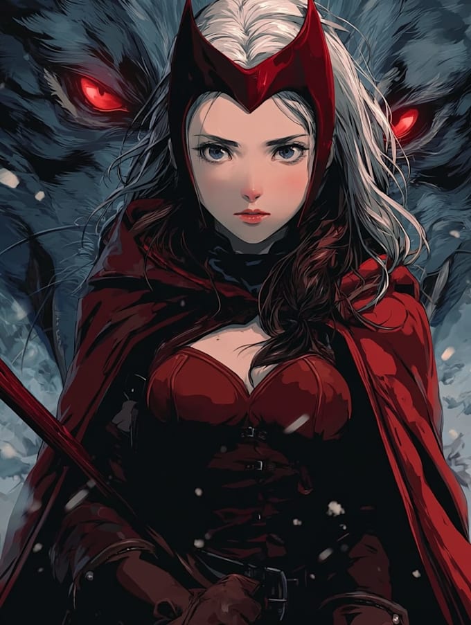 create full body anime fan art character illustration