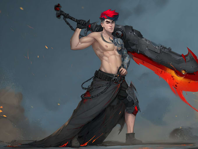 design realistic dnd character portraits