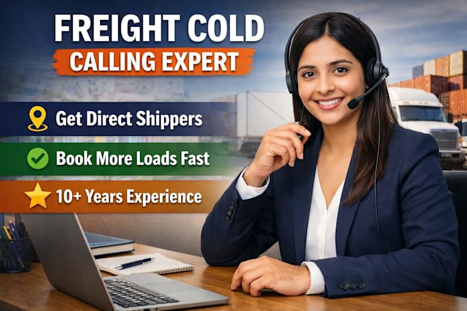 freight broker cold caller and freight expert