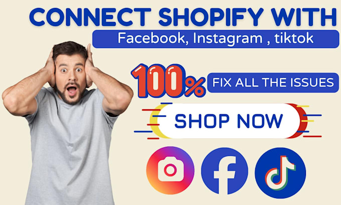 setup facebook shop integrate with your shopify store
