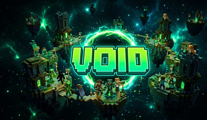 design minecraft youtube thumbnail