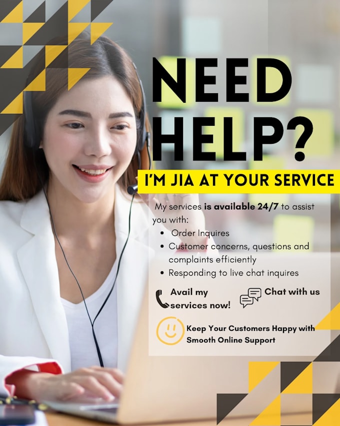 handle your live chat and customer messages professionally