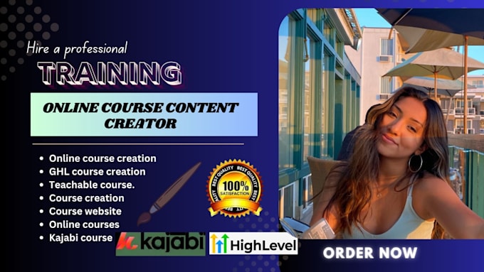 ghl video course creation, ebook writer, ghl website, gohighlevel course content