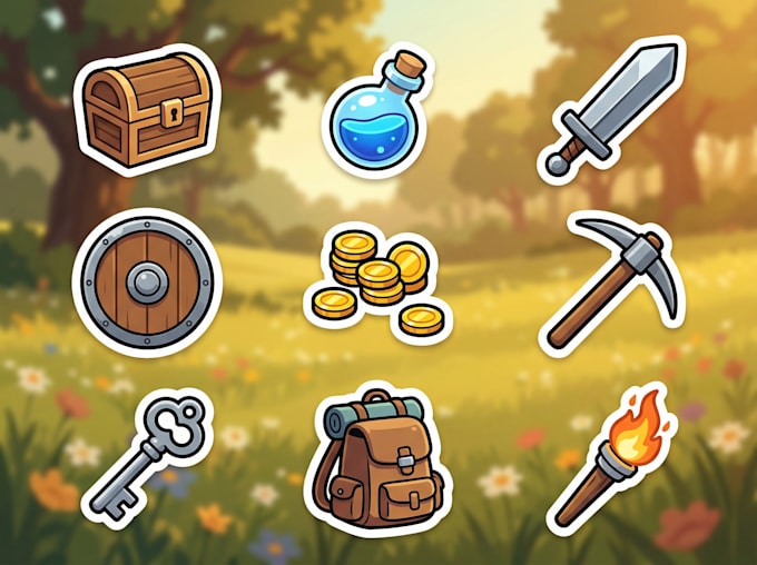 create cartoon style assets for your indie game