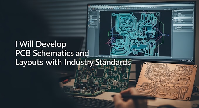 develop pcb schematics and layouts with industry standards