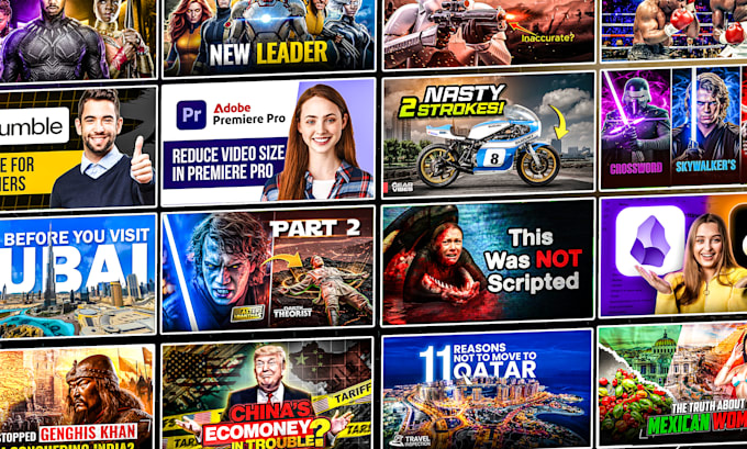 design history and documentary youtube thumbnails
