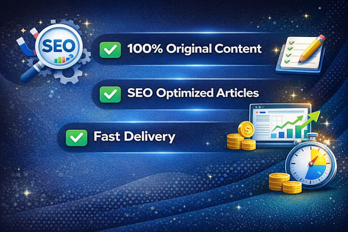write SEO blog posts and website content
