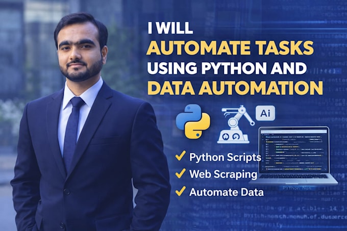 Taken automatiseren met python scripts en data automatisering