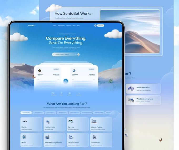 design a creative and unique website