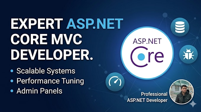 fix aspnet core mvc bugs or build web application